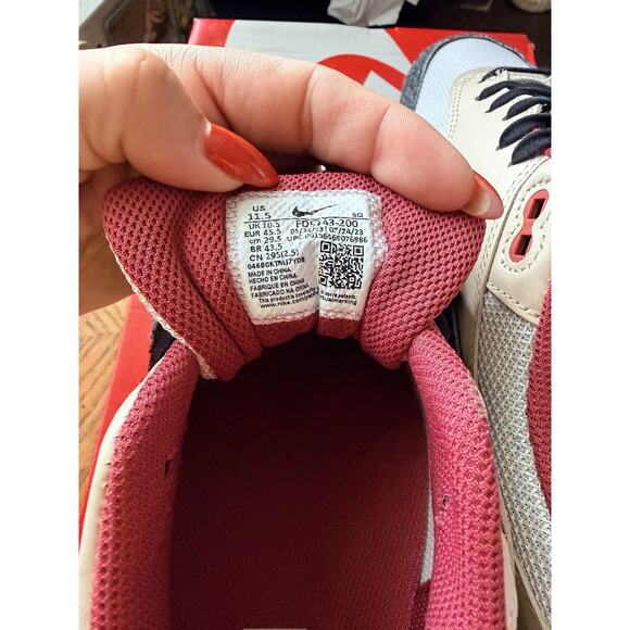 Nike Air Max 1 Size 11.5M/13W Keep Rippin Stop Slippin 2.0 FD5743-200 - Picture 9 of 11